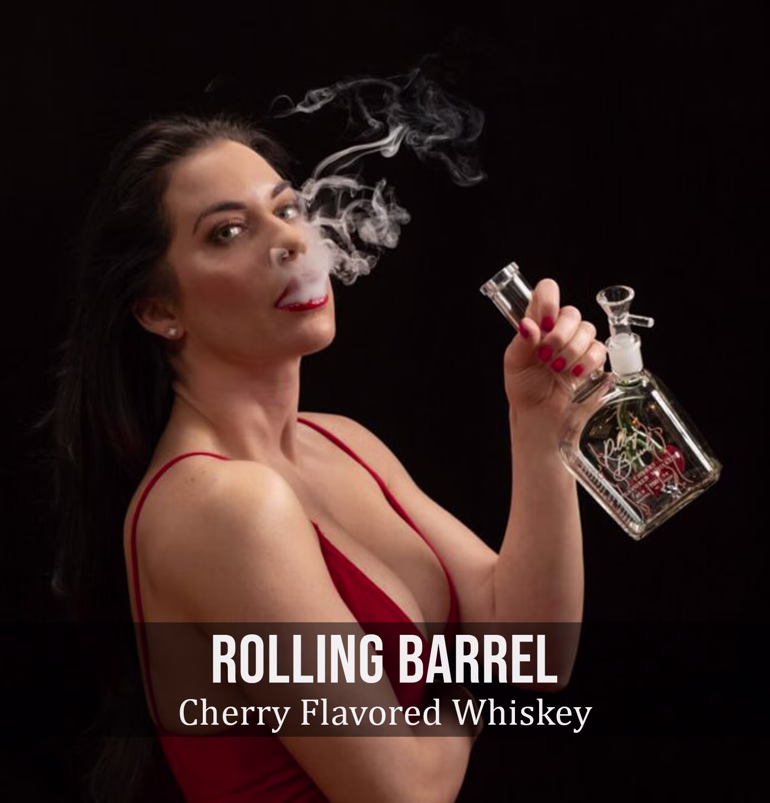 Rolling Barrel Cherry Flavored Whiskey
