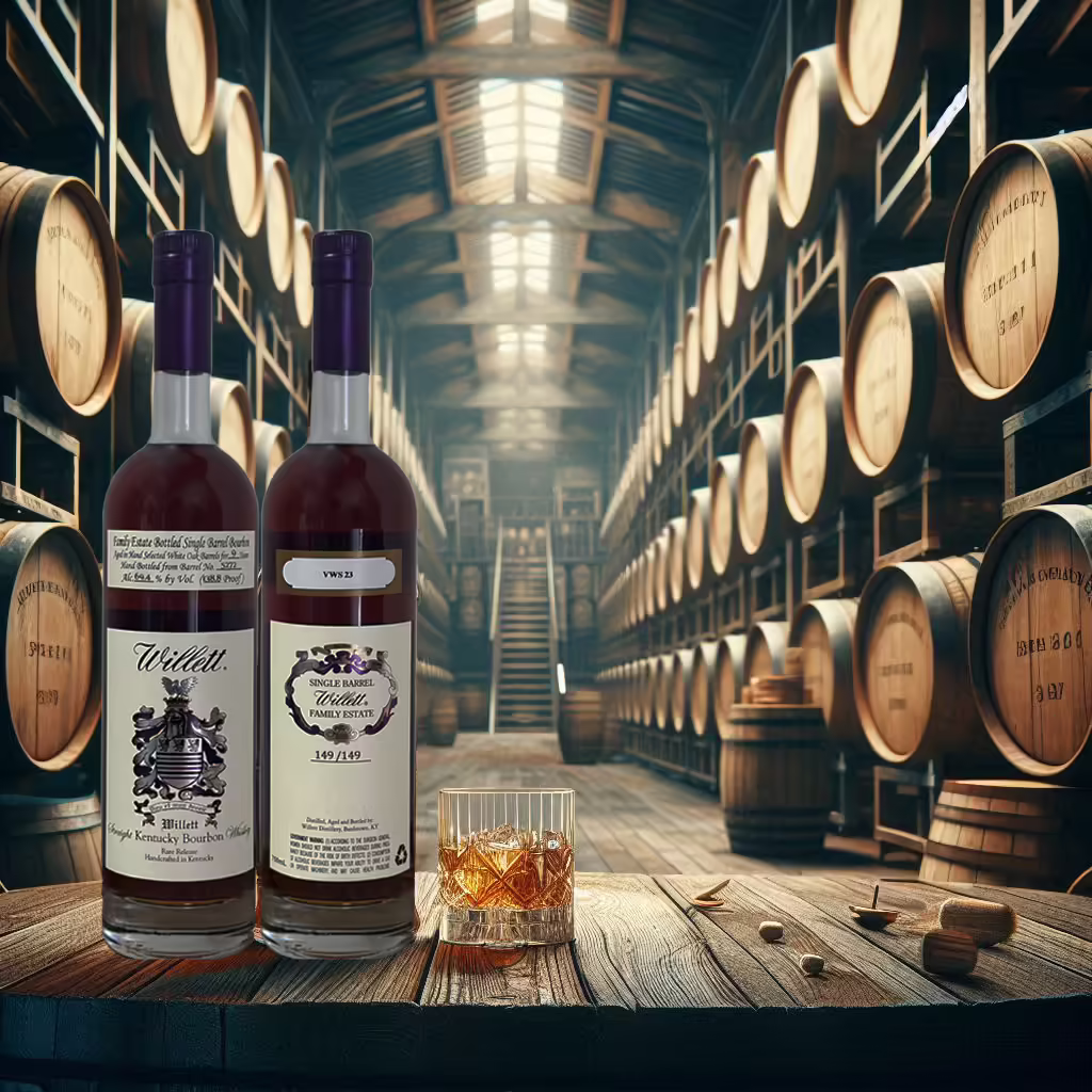 Willett 9 Year Old Single Barrel Straight Bourbon Whiskey