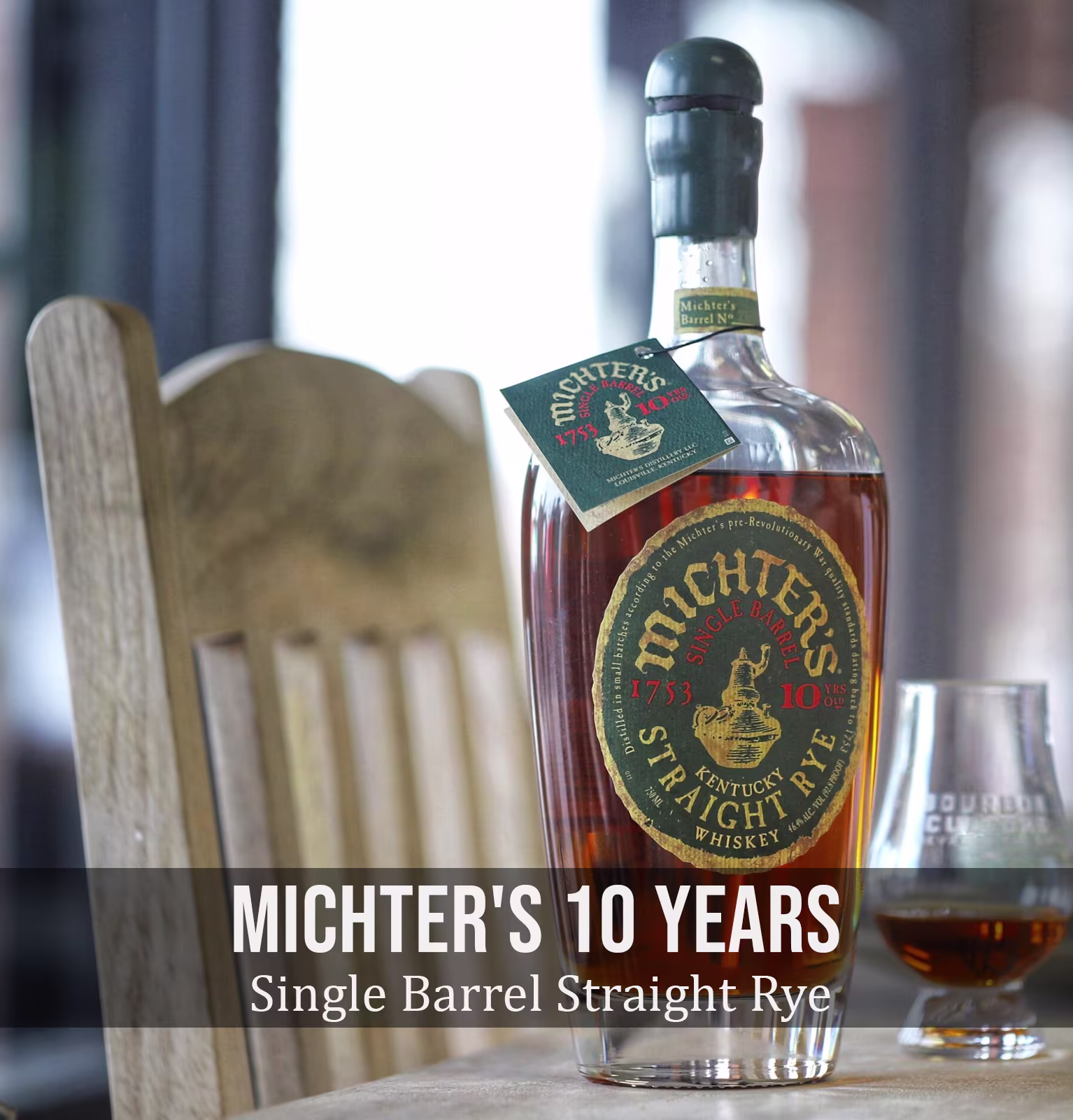 Michter's 10 Year old Single Barrel Straight Rye Whiskey