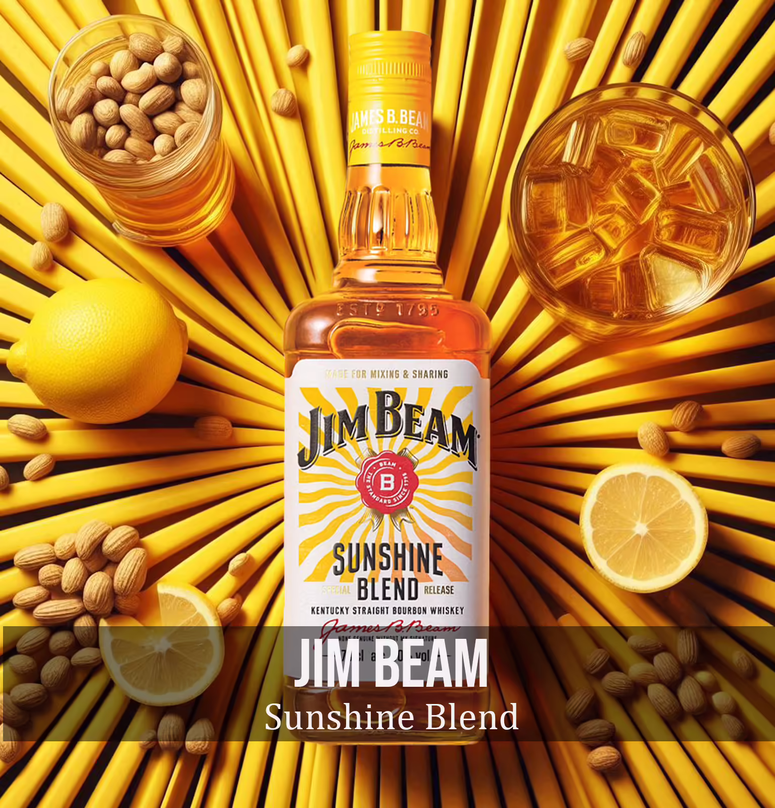 Jim Beam Sunshine Blend Special Release Bourbon Whiskey