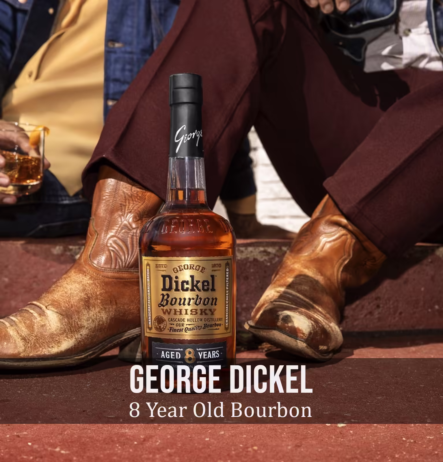 George Dickel 8 year old Bourbon Whiskey