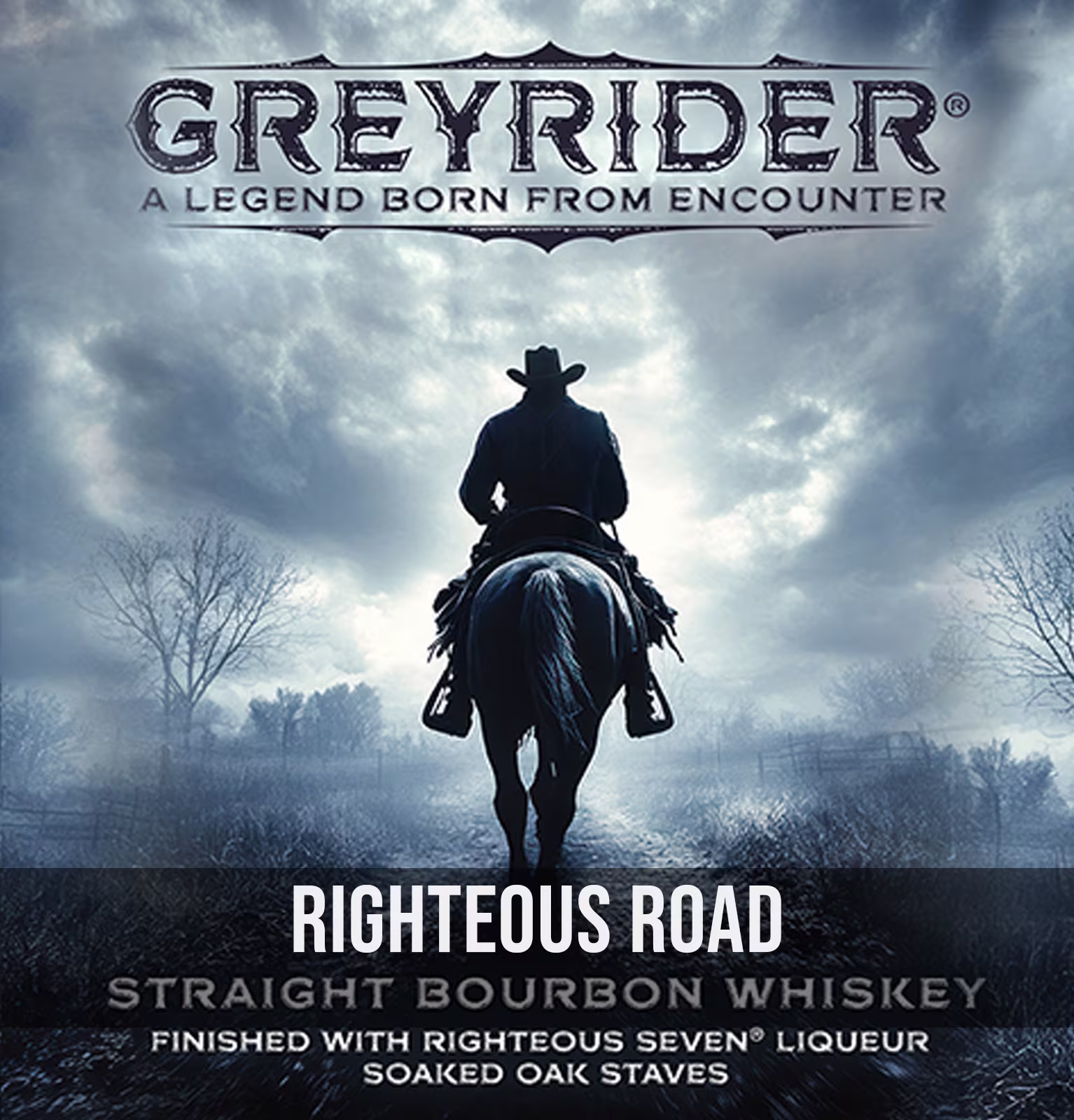 Righteous Road GreyRider Straight Bourbon Whiskey