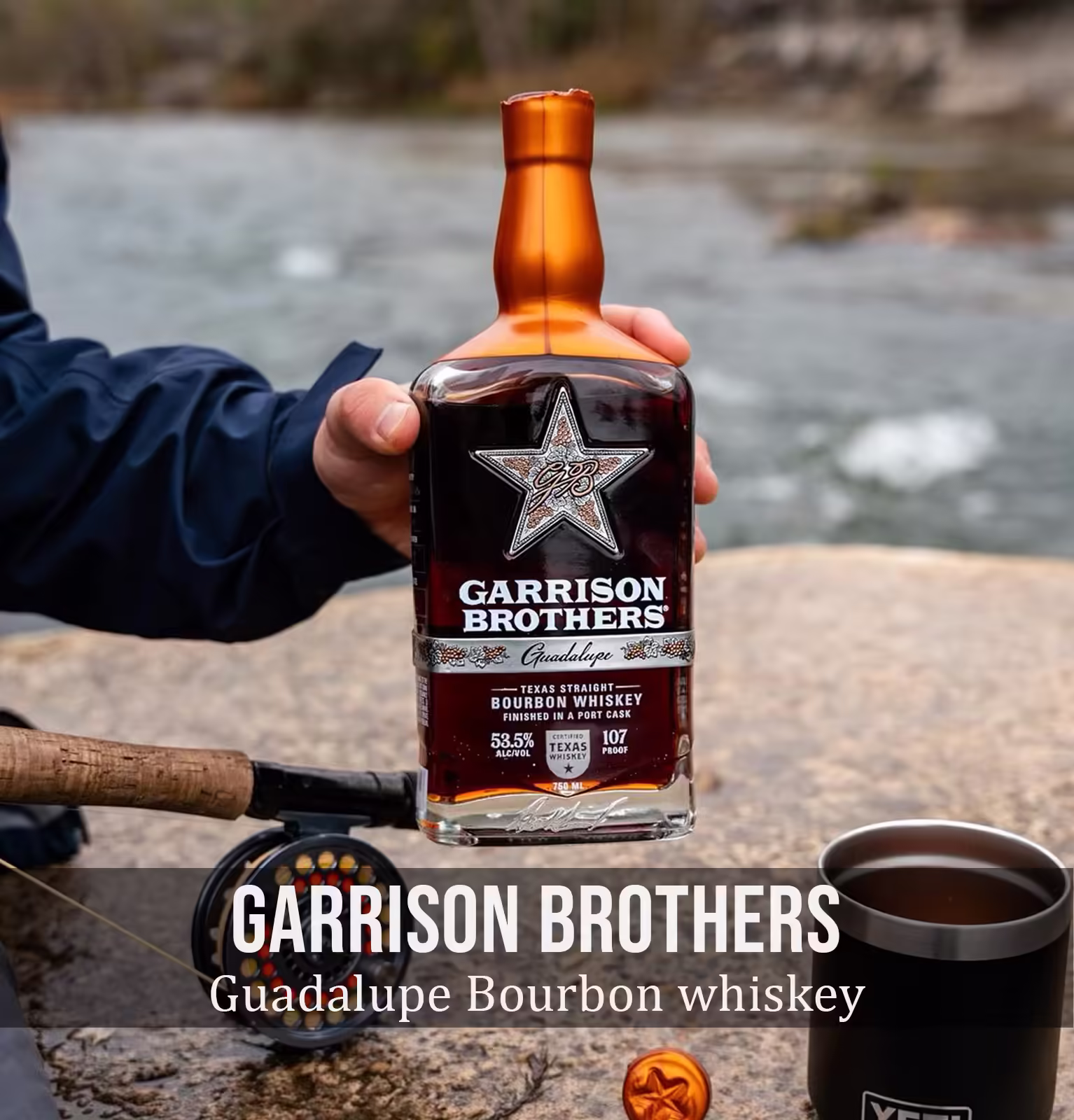 Garrison Brothers Guadalupe Bourbon whiskey