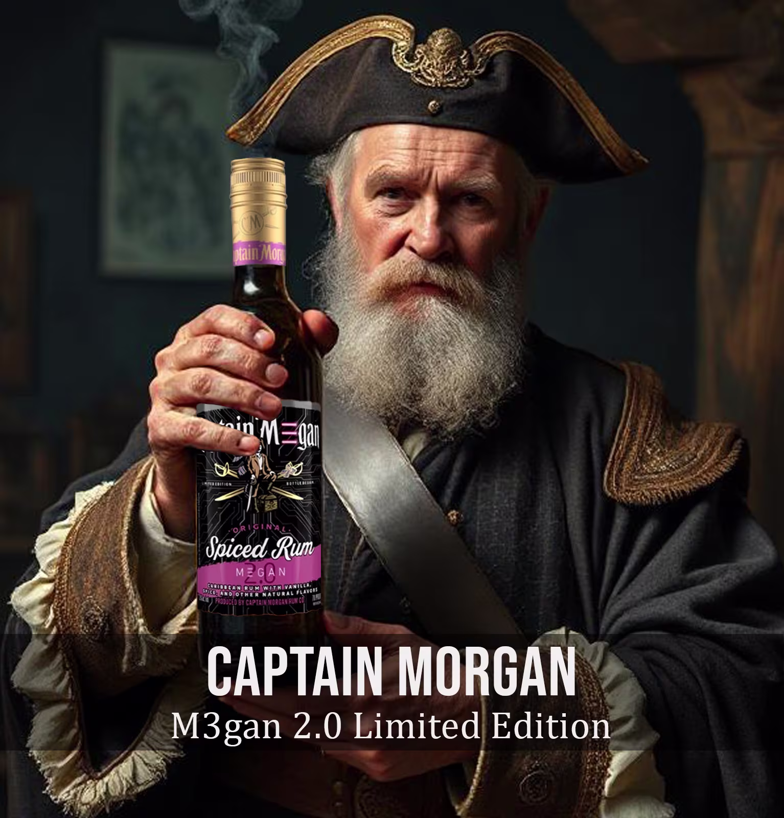 Captain Morgan M3gan 2.0 Limited Edition Spiced Rum