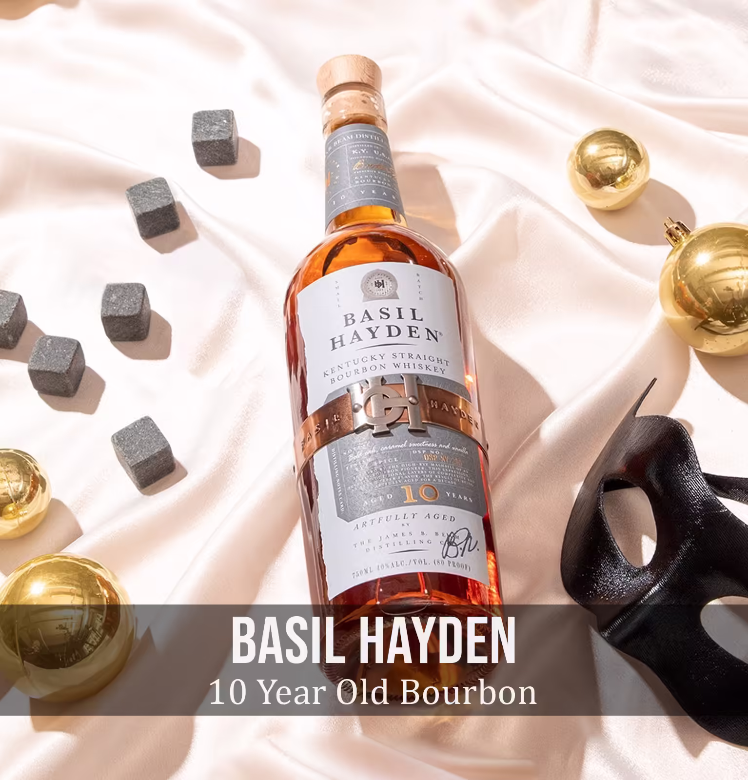 Basil Hayden 10 year old Kentucky Straight Bourbon Whiskey