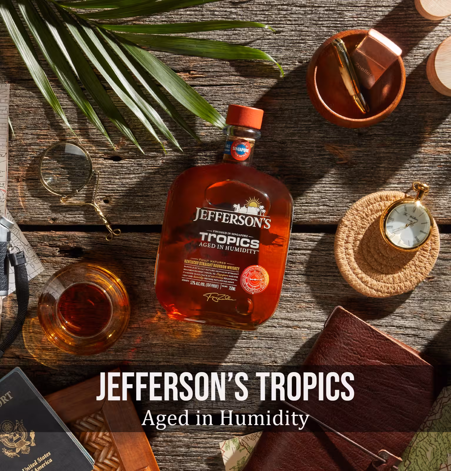 Jeffersons Tropics Aged in Humidity Straight Bourbon Whiskey