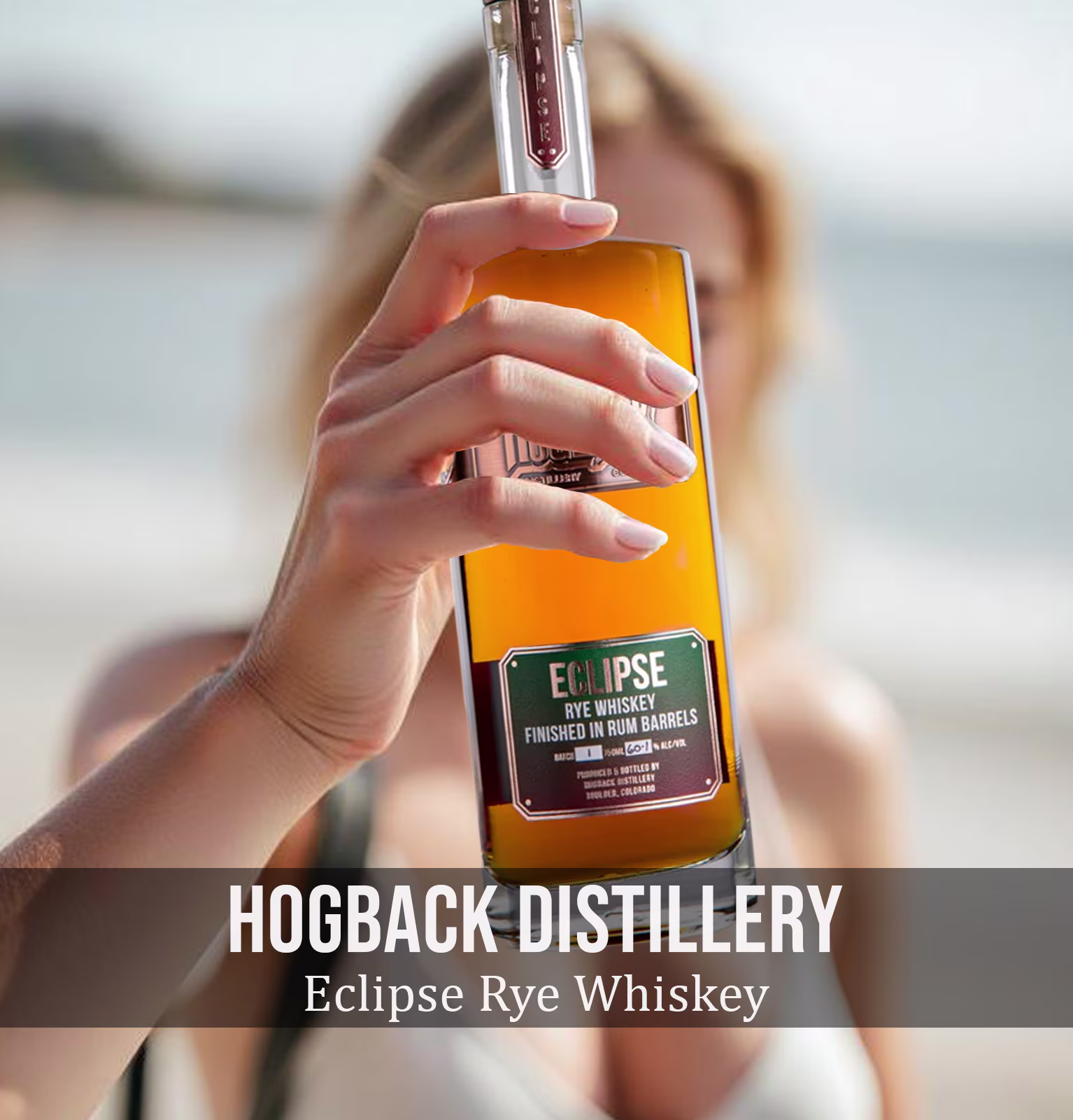 Hogback Distillery Eclipse Finished in Rum Barrels Rye Whiskey