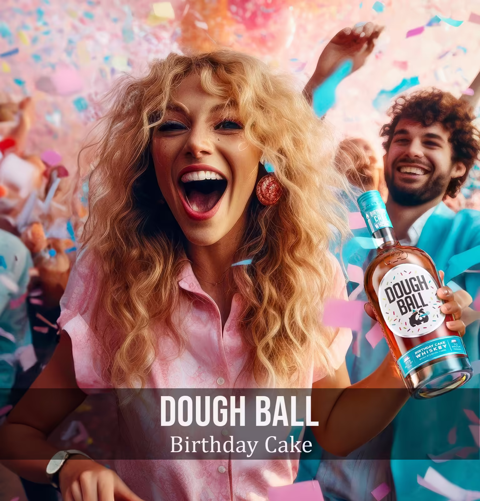 Dough Ball Birthday Cake Flavored Whiskey