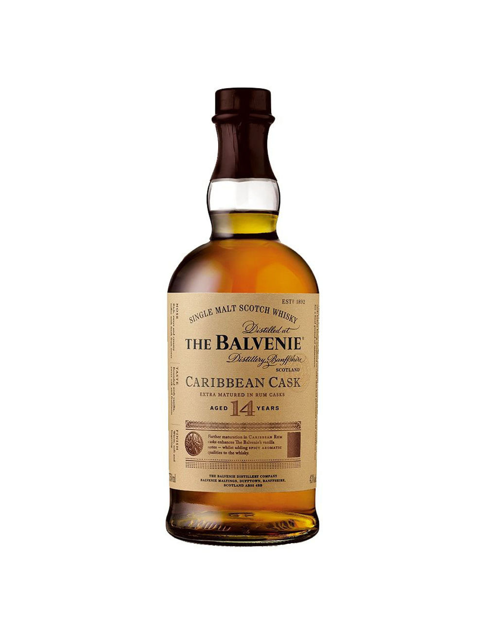 The Balvenie Caribbean Cask 14 Year Old Single Malt Scotch Whisky